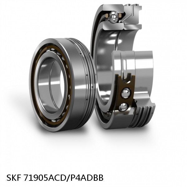 71905ACD/P4ADBB SKF Super Precision,Super Precision Bearings,Super Precision Angular Contact,71900 Series,25 Degree Contact Angle