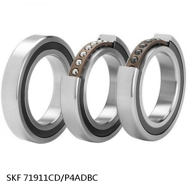 71911CD/P4ADBC SKF Super Precision,Super Precision Bearings,Super Precision Angular Contact,71900 Series,15 Degree Contact Angle