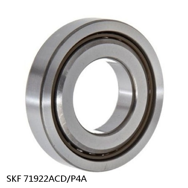 71922ACD/P4A SKF Super Precision,Super Precision Bearings,Super Precision Angular Contact,71900 Series,25 Degree Contact Angle