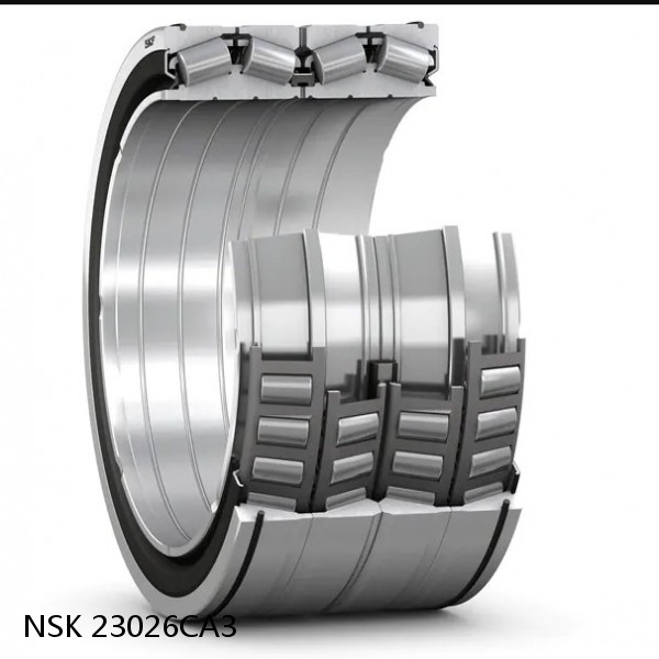 23026CA3 NSK Railway Rolling Spherical Roller Bearings