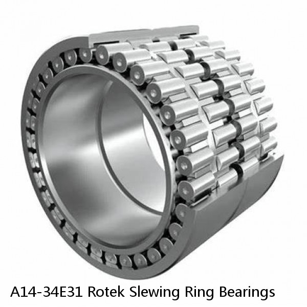 A14-34E31 Rotek Slewing Ring Bearings #1 small image