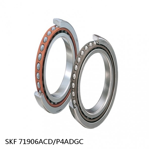 71906ACD/P4ADGC SKF Super Precision,Super Precision Bearings,Super Precision Angular Contact,71900 Series,25 Degree Contact Angle #1 small image