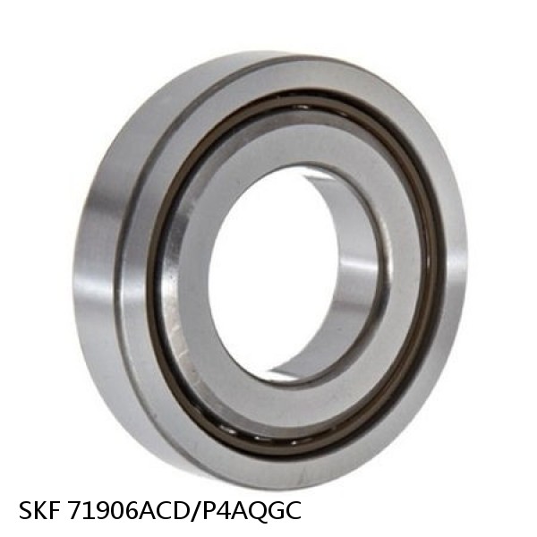 71906ACD/P4AQGC SKF Super Precision,Super Precision Bearings,Super Precision Angular Contact,71900 Series,25 Degree Contact Angle #1 small image