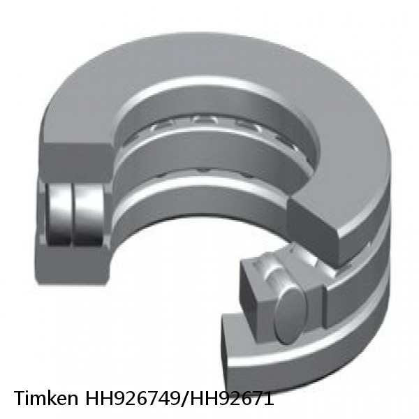 HH926749/HH92671 Timken Cylindrical Roller Bearing #1 small image