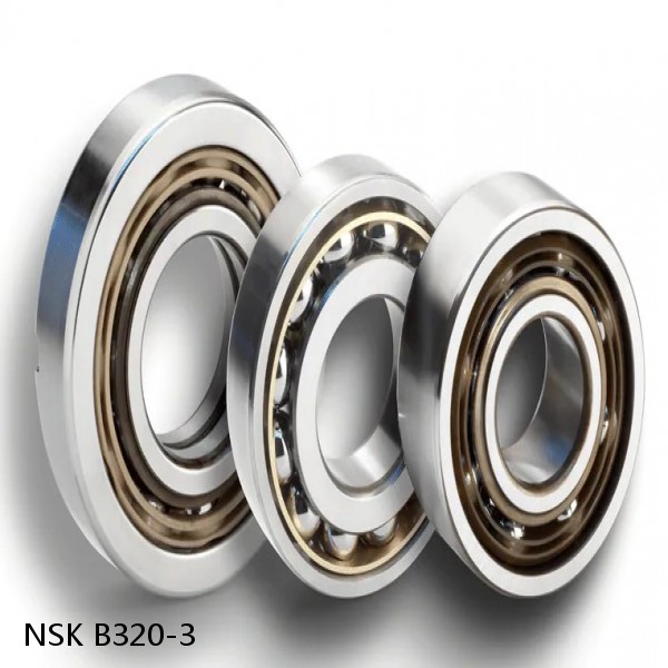 B320-3 NSK Angular contact ball bearing #1 small image